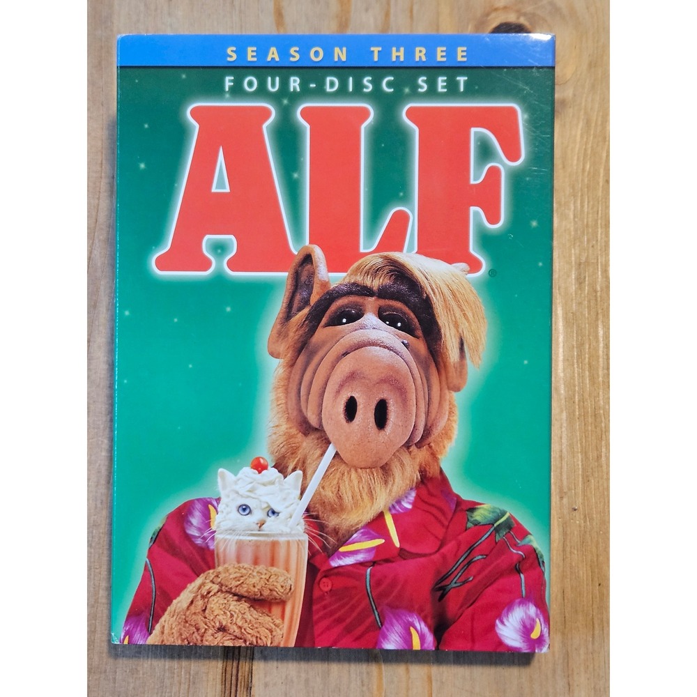 ALF Season 3 DVD Set 4-Disc Newly Remastered 1980s TV Sitcom Lionsgate Maple